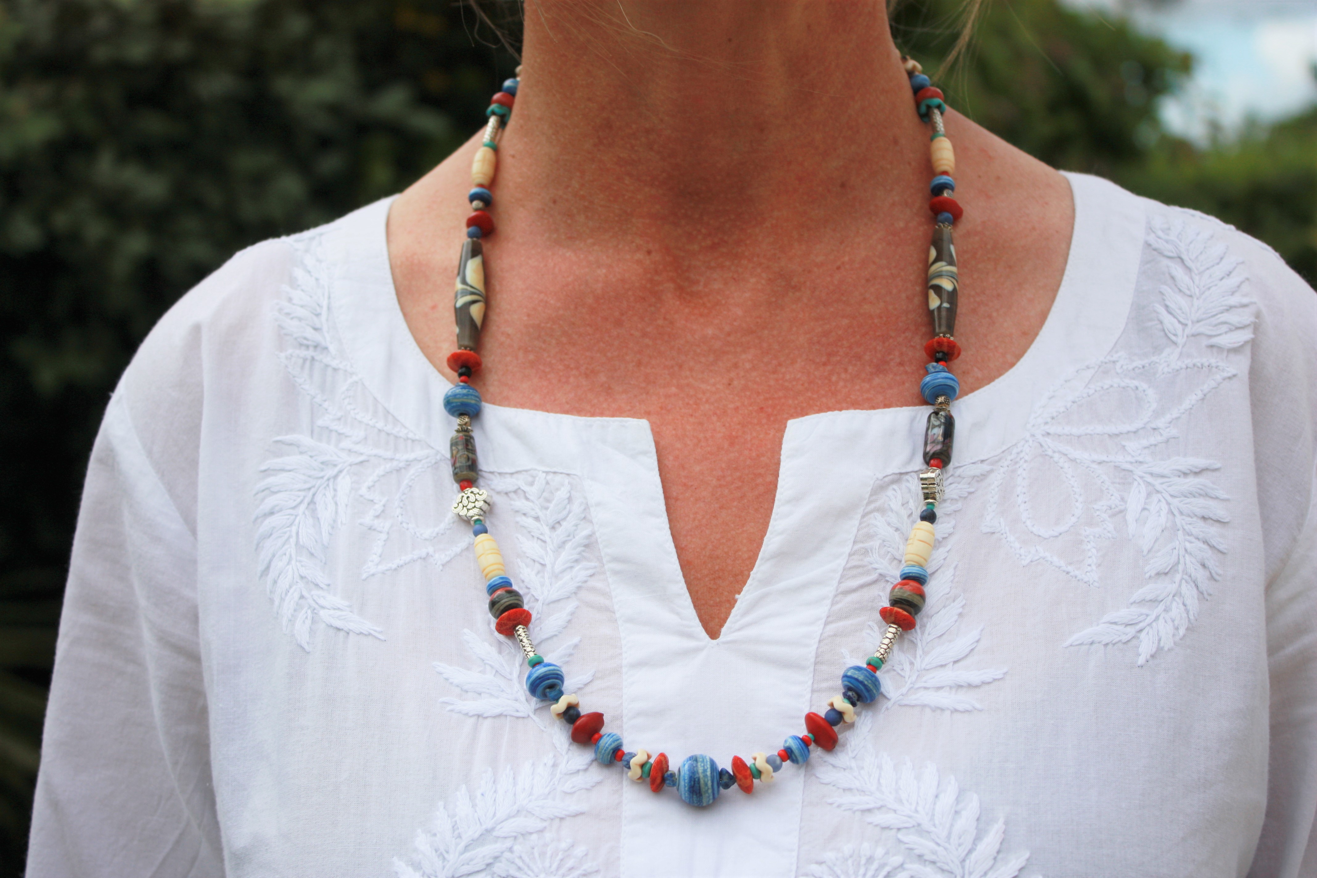 cherokee beaded necklaces