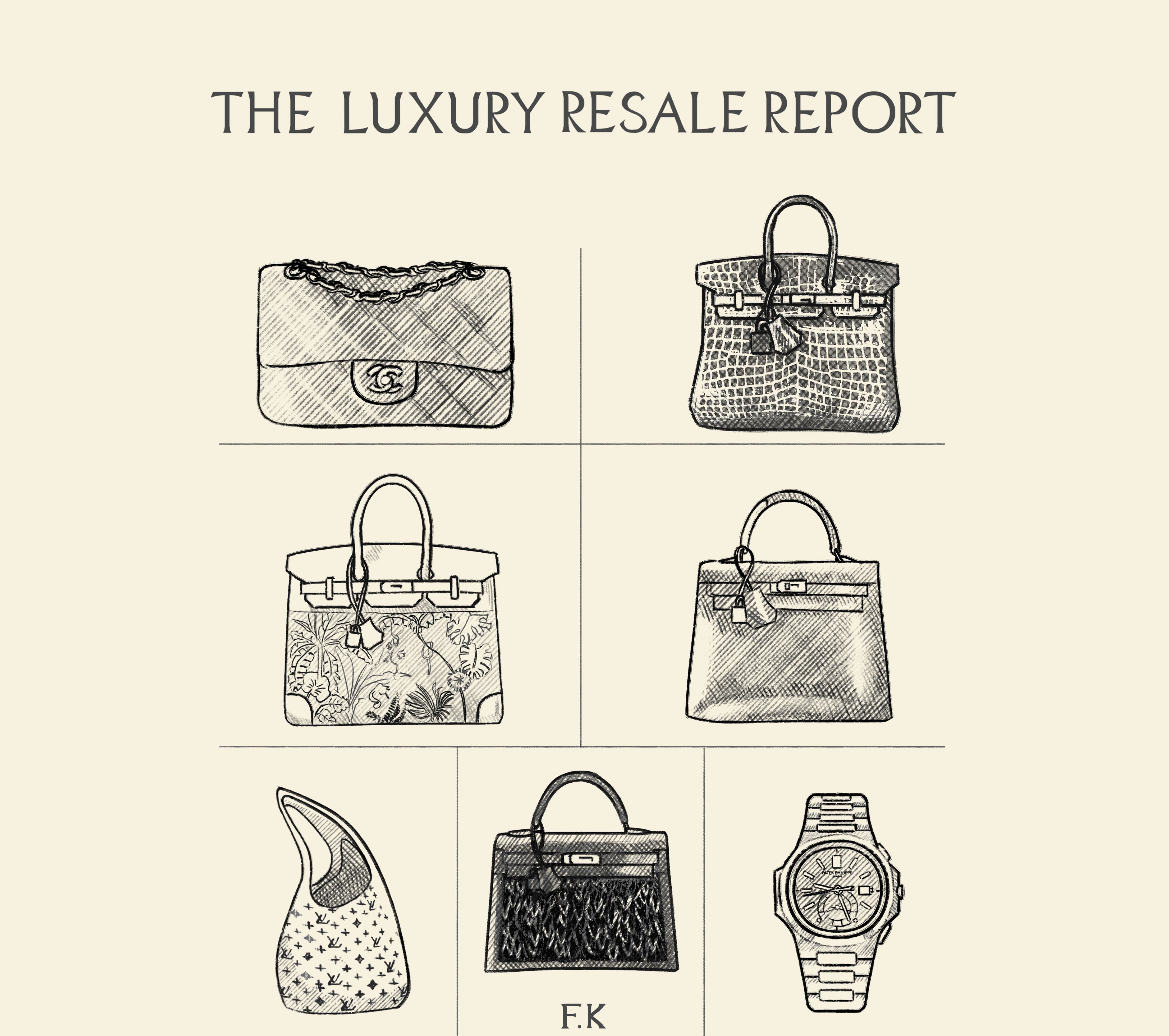 Luxury circular economy business model