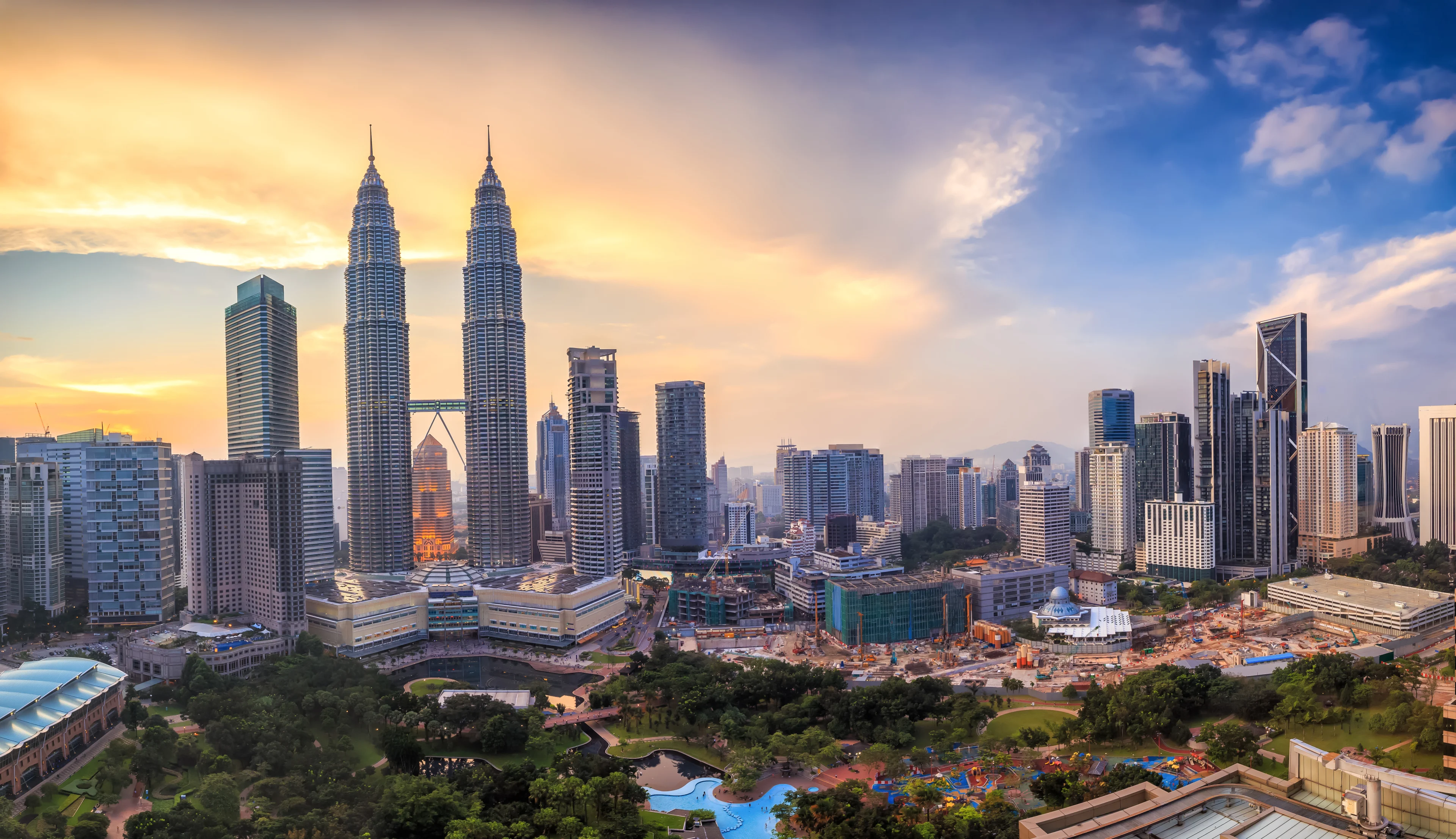 Kuala Lumpur, Malaysia skyline