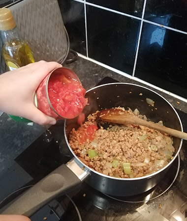Spaghetti Bolognese - Step 2