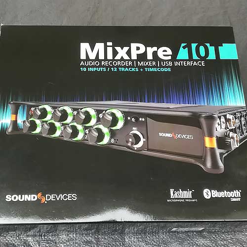 MixPre-10T's package