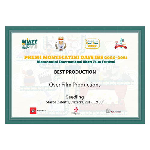 Premio di Seedling come migliore produzione