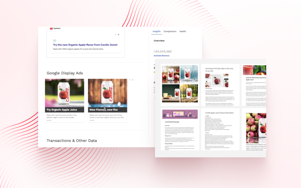 Typeface and GrowthLoop Partner with Google Cloud and BigQuery to Launch Unified GenAI Marketing Solution at Google Cloud Next '23