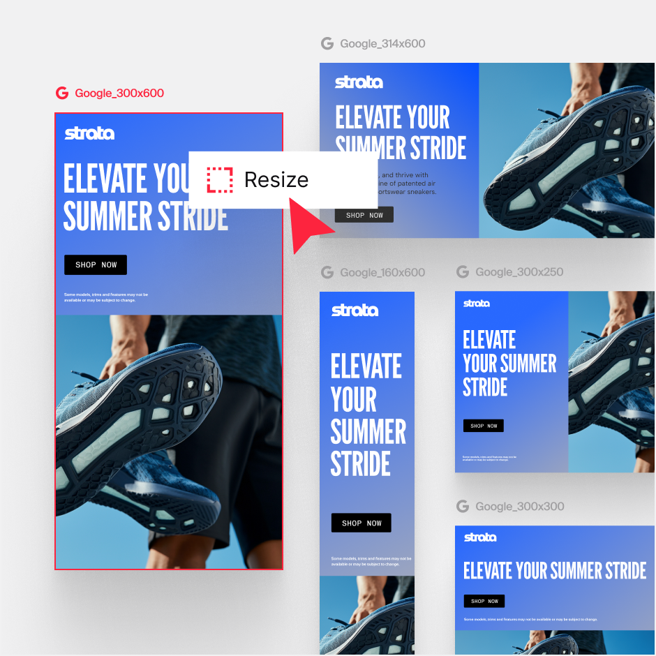 Retail page Seasonal advertising