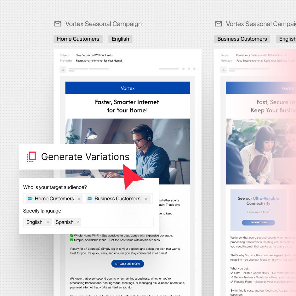 Acquisition emails Industry Page Media