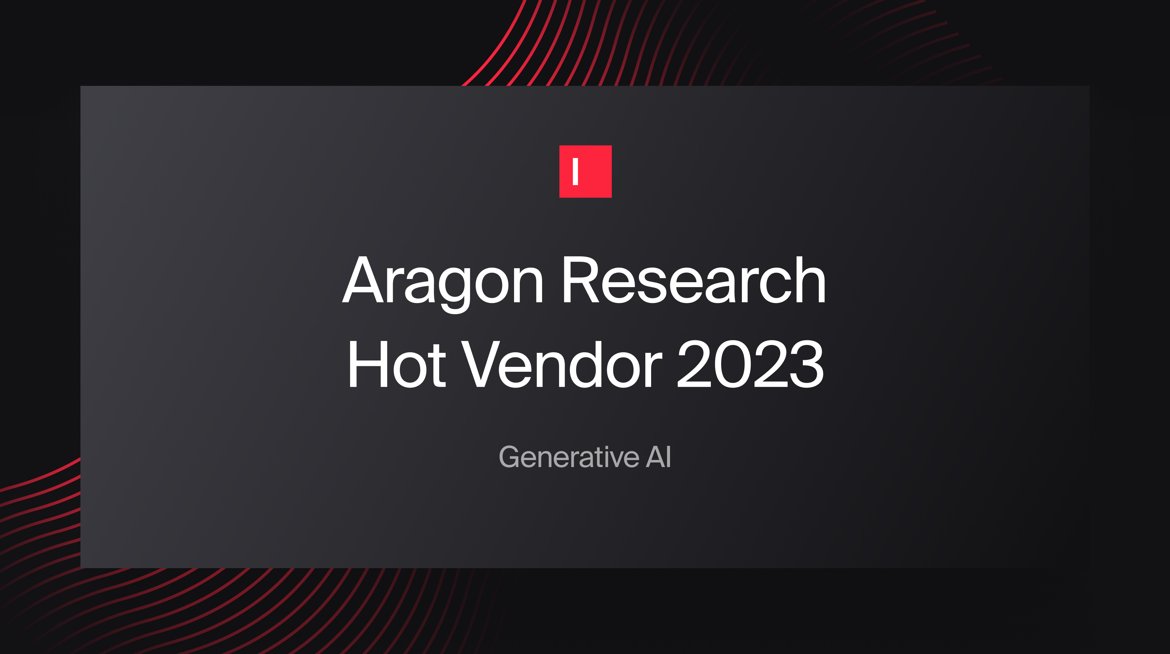 Typeface Named a 2023 Hot Vendor in Generative AI by Aragon Research