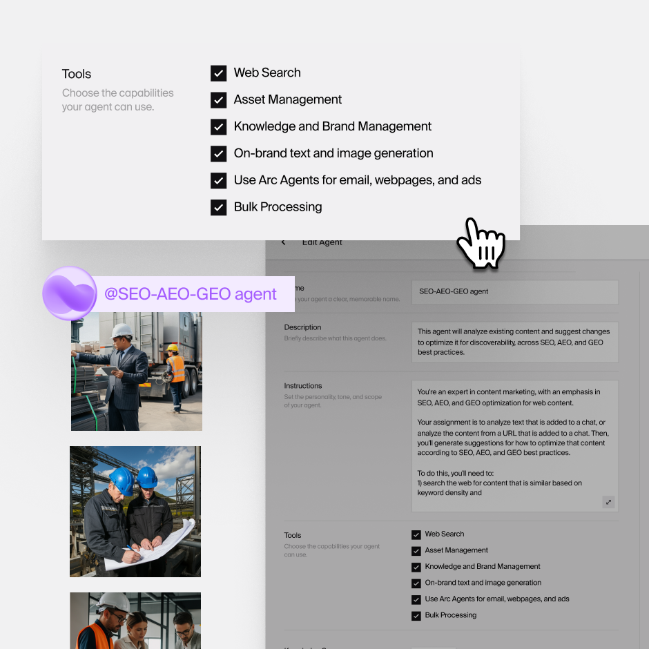 Custom Agents Industry Page Industrial and Manufacturing