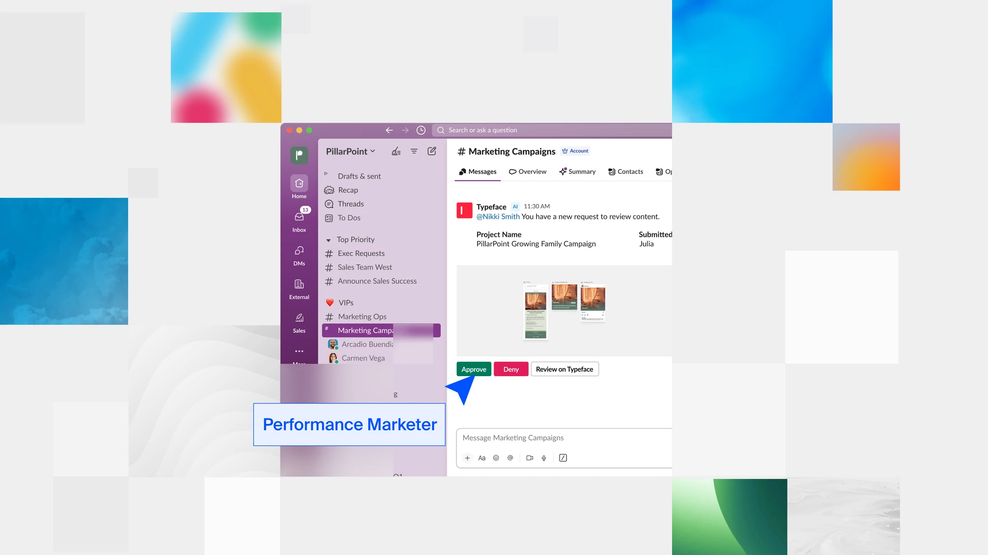 Typeface at Dreamforce: Deep Integration with Slack, Agentforce, and DAM Systems Power Autonomous Marketing Workflows  