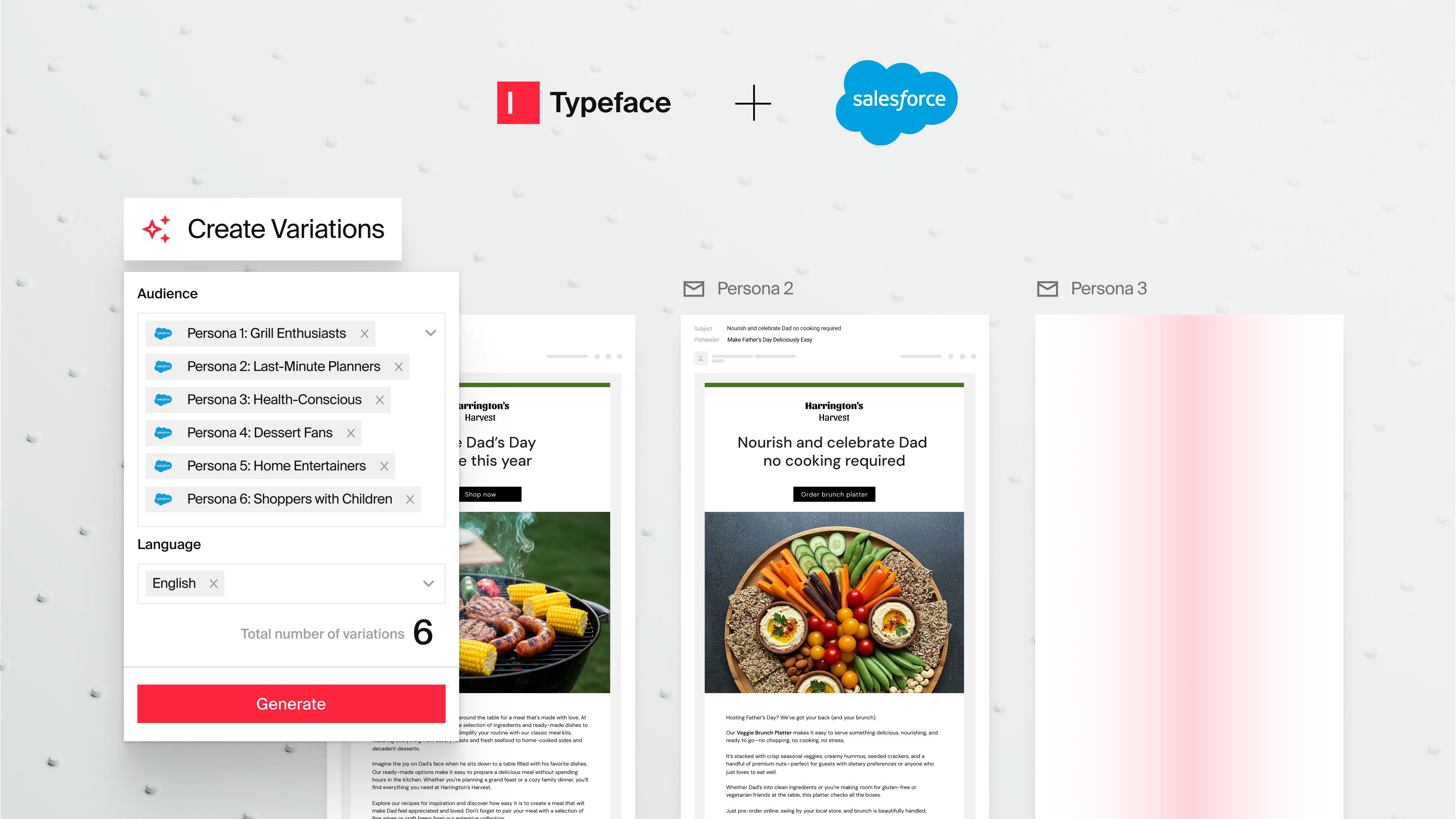 Typeface and Salesforce are teaming up to help marketers move faster with AI