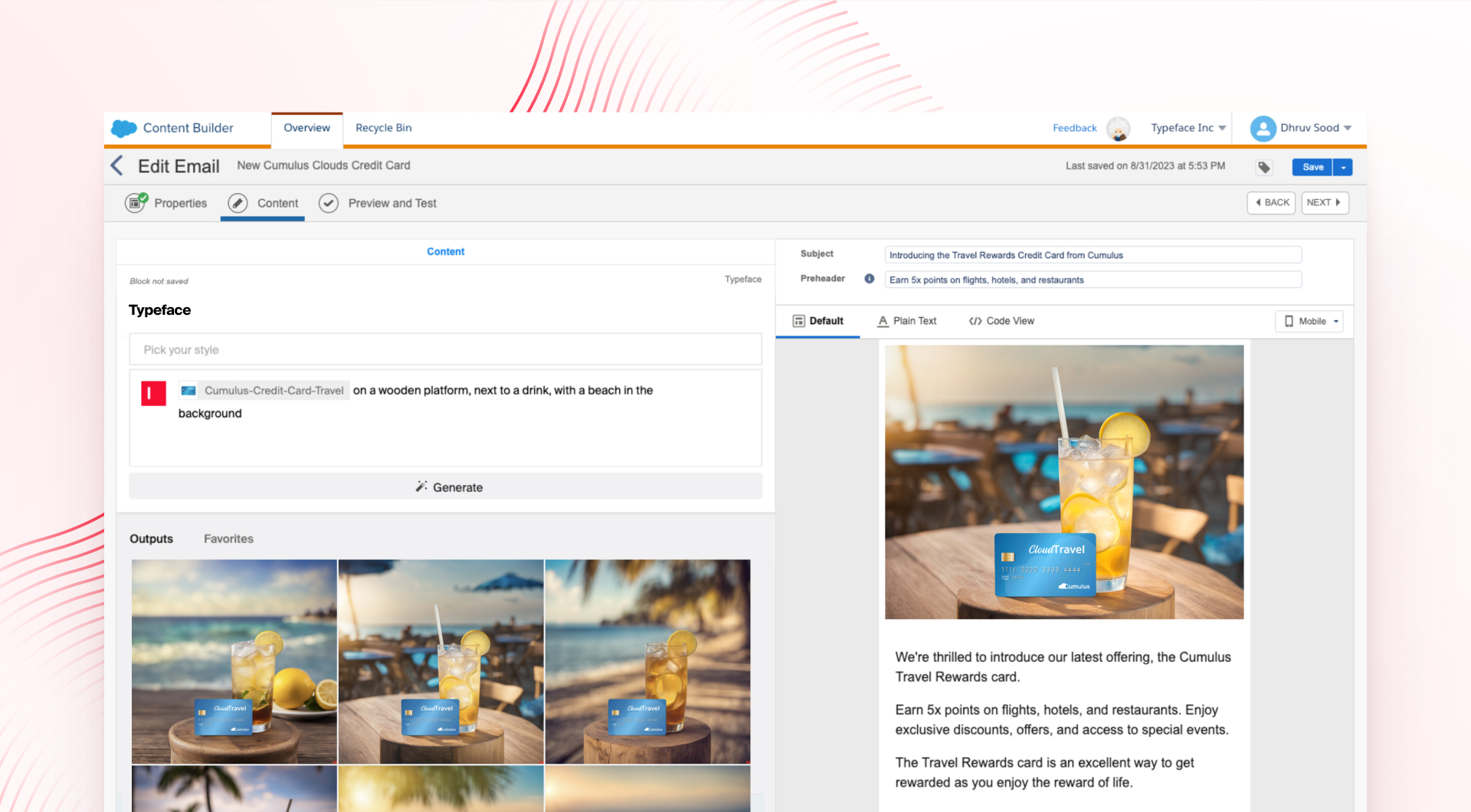 Unlocking Personalized Marketing at Scale: Introducing Typeface for Salesforce Marketing Cloud