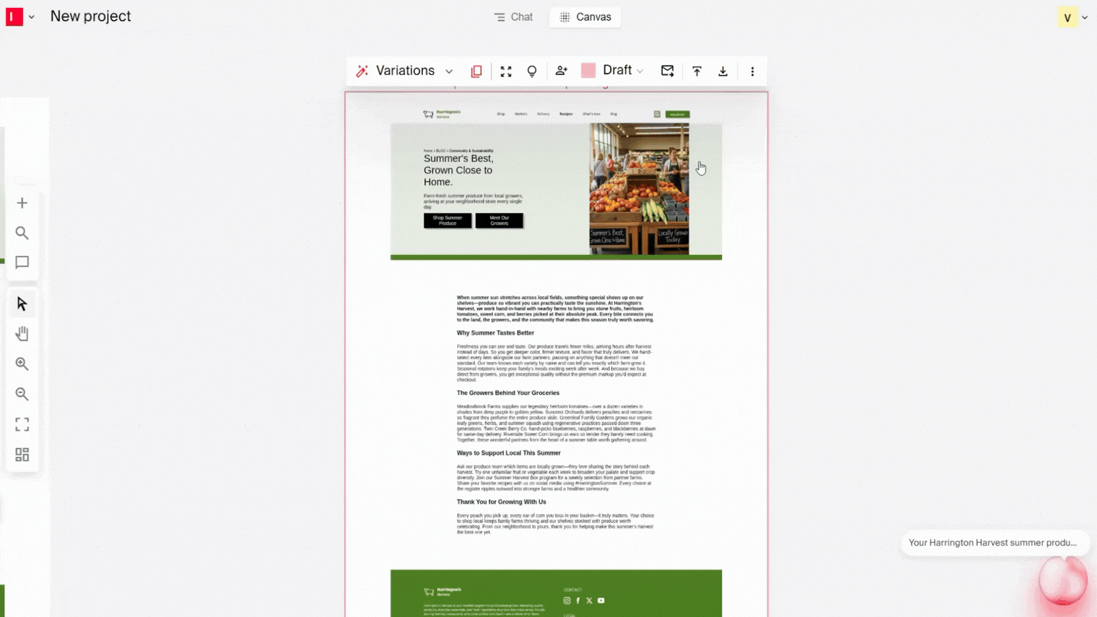 Webpage analytics