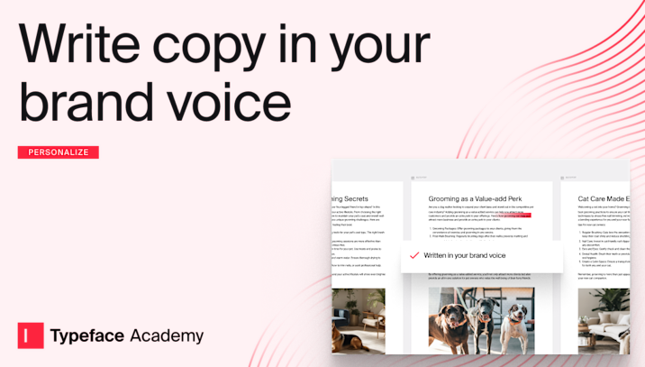 Write copy in your brand voice