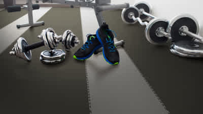 Rubber Gym Floor Mats
