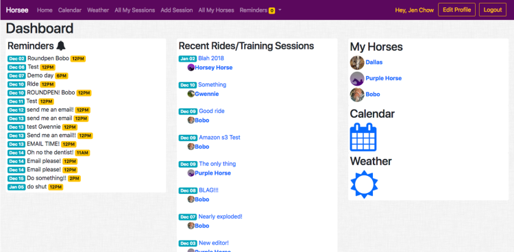 Horsee: Equestrian Management App screenshot