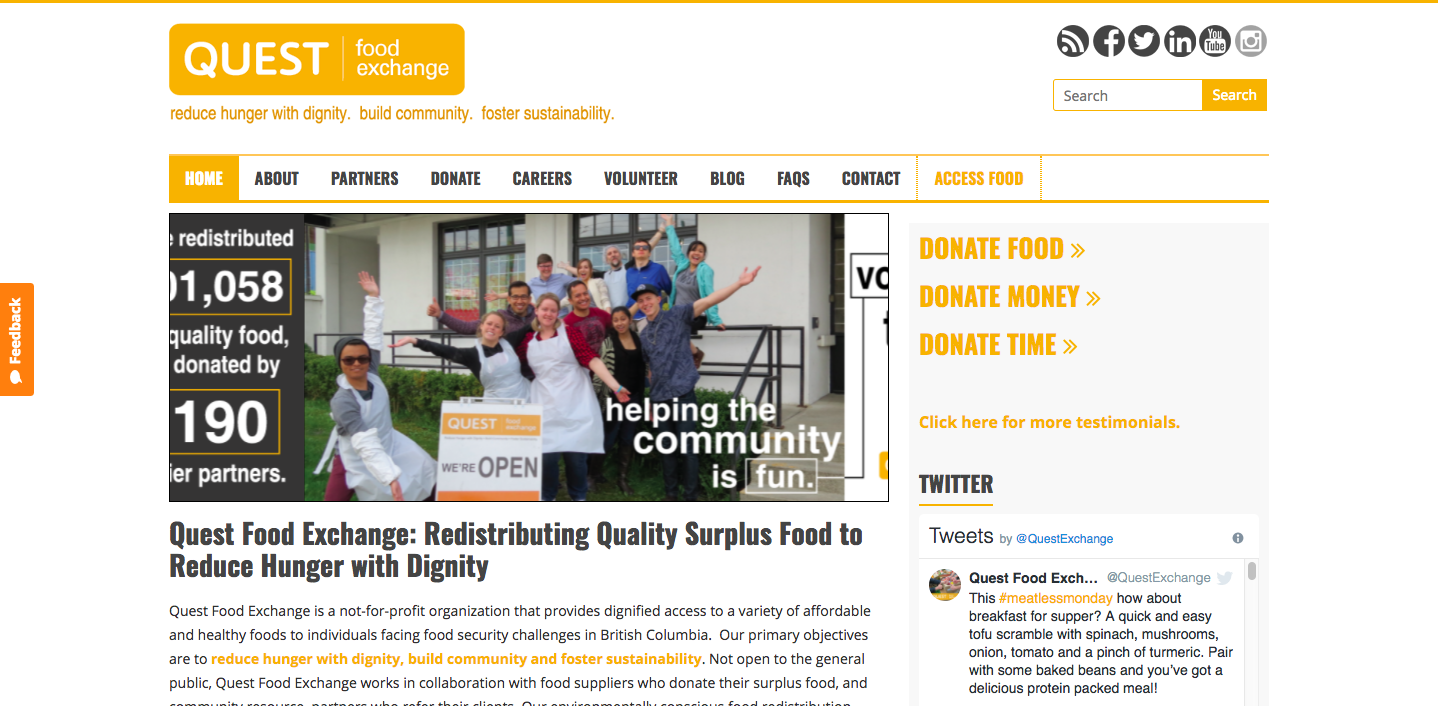 Quest Food Exchange  screenshot