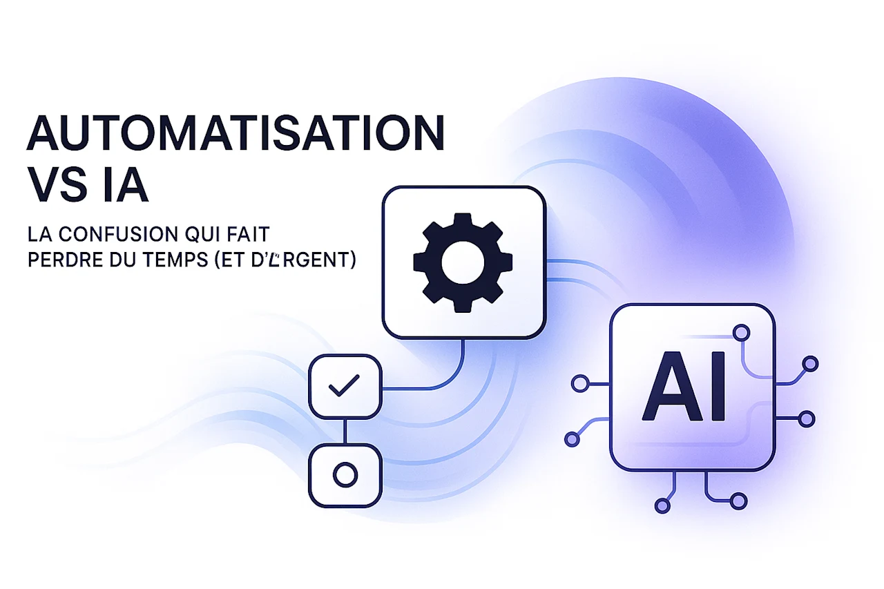 Automatisation vs IA : la confusion qui coûte cher