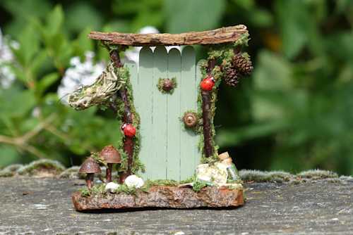 Green Fairy Door