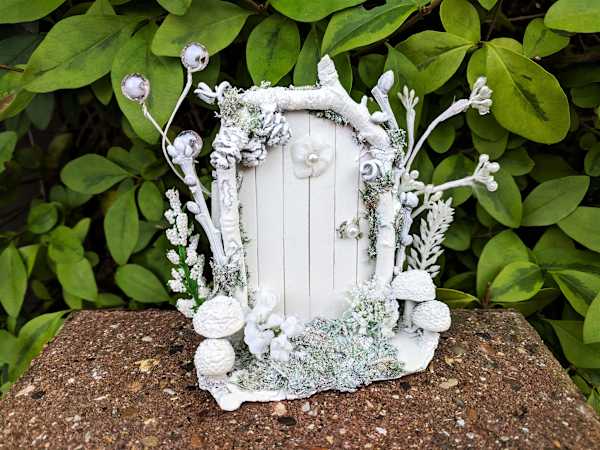 White Fairy Door