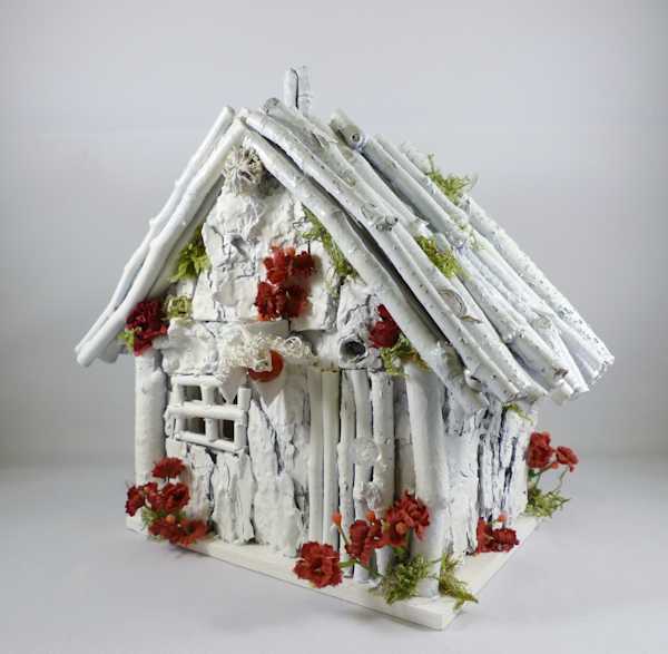 Miniature Winter Rose Cottage