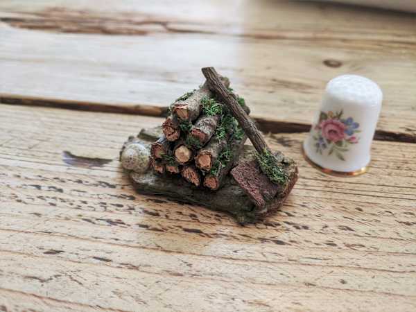 Miniature Wood Pile