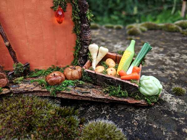 Vegetable Box Fairy Door