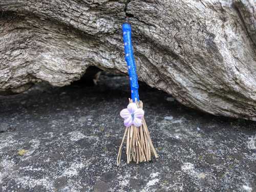 Blue Fairy Broomstick