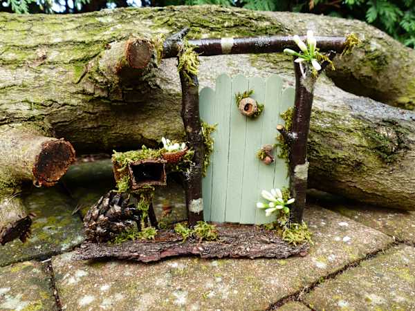 Fairy Door with Postbox