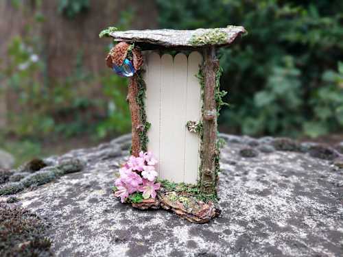 Cream Fairy Door