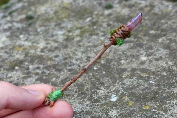 Pink Crystal Staff