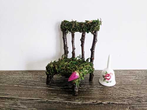 Miniature Mossy Chair