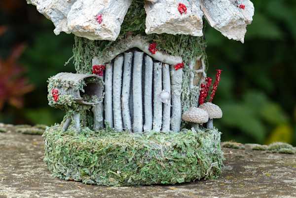 White Fairy House 