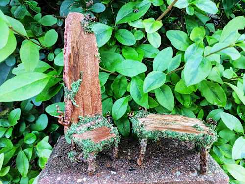 Miniature Table and Chair