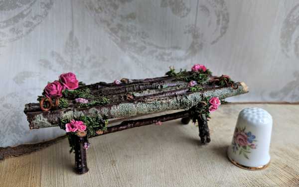 Fairy House Bench