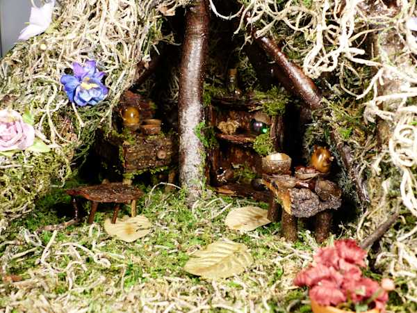 Inside the Flower Fairy Shelter