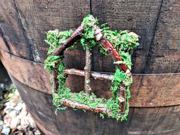 Miniature Fairy Garden Window