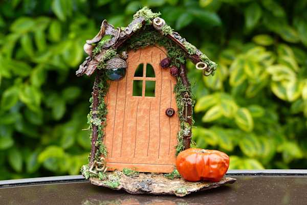 Orange Fairy Door