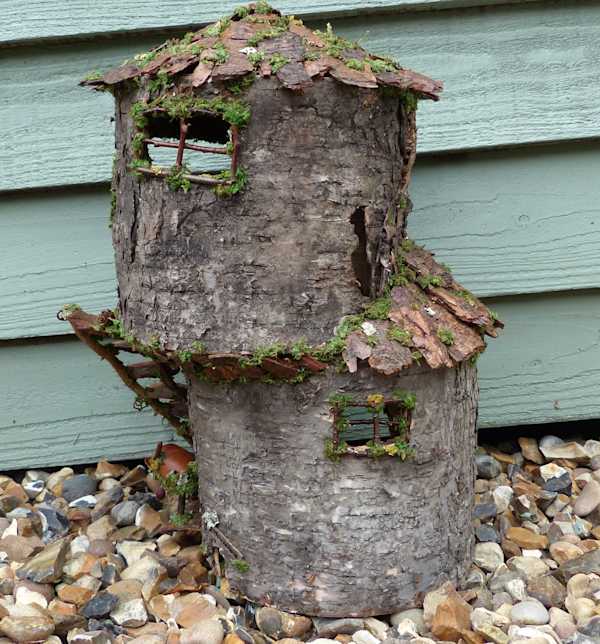 Back of Treetops Fairy House