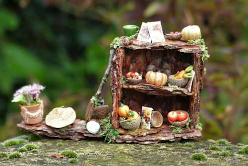 Fairy Garden Potting Area