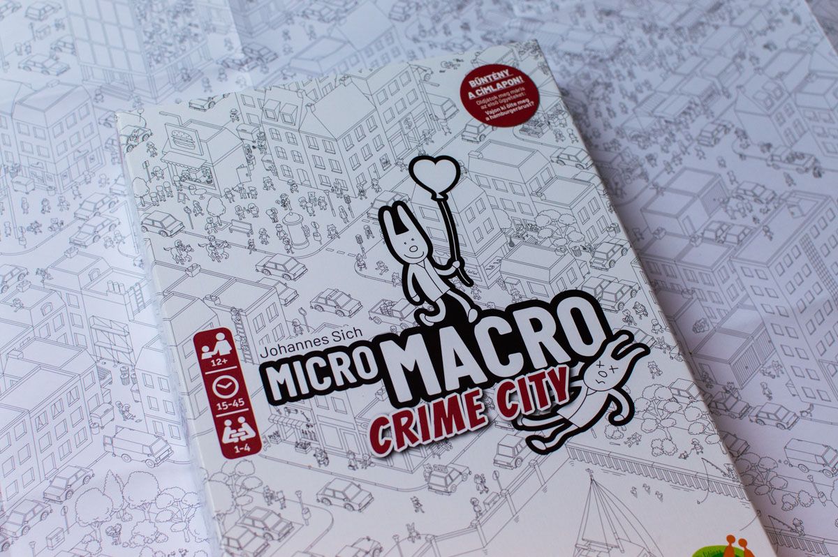 MicroMacro: Crime City dedukciós társasjáték