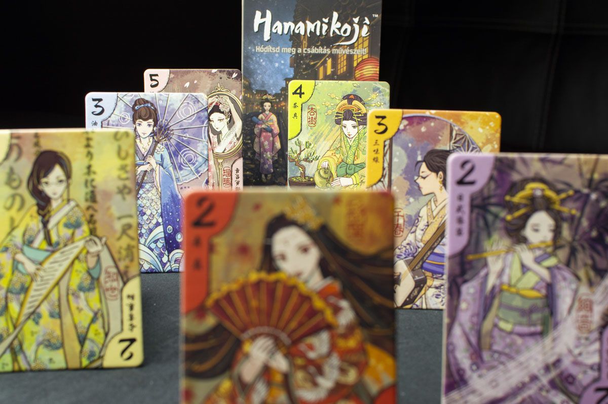 Hanamikoji kétfős kártyajáték - doboz