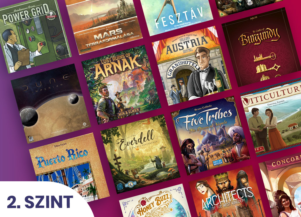 Közepesen összetett stratégiai játékok