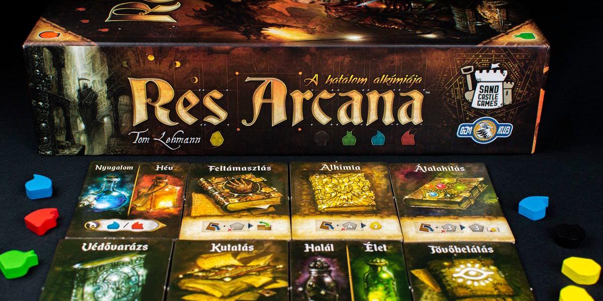 Res Arcana – a kombinációk gyors stratégiai társasjátéka