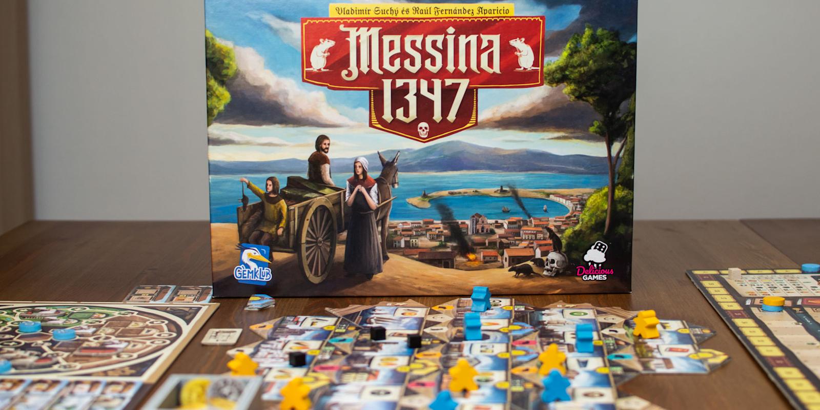 Egy játék a pestisjárványról remek mechanizmusokkal – Messina 1347