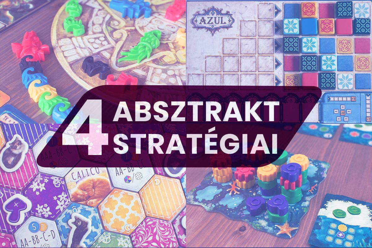 Azul és utódjai – 4 színes absztrakt stratégiai játék minden korosztálynak