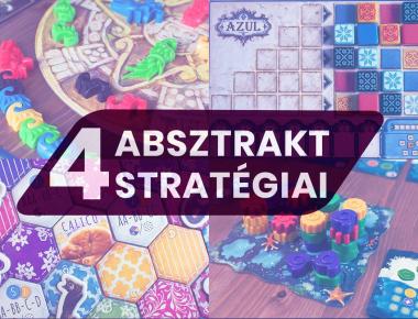 Azul és utódjai – 4 színes absztrakt stratégiai játék minden korosztálynak
