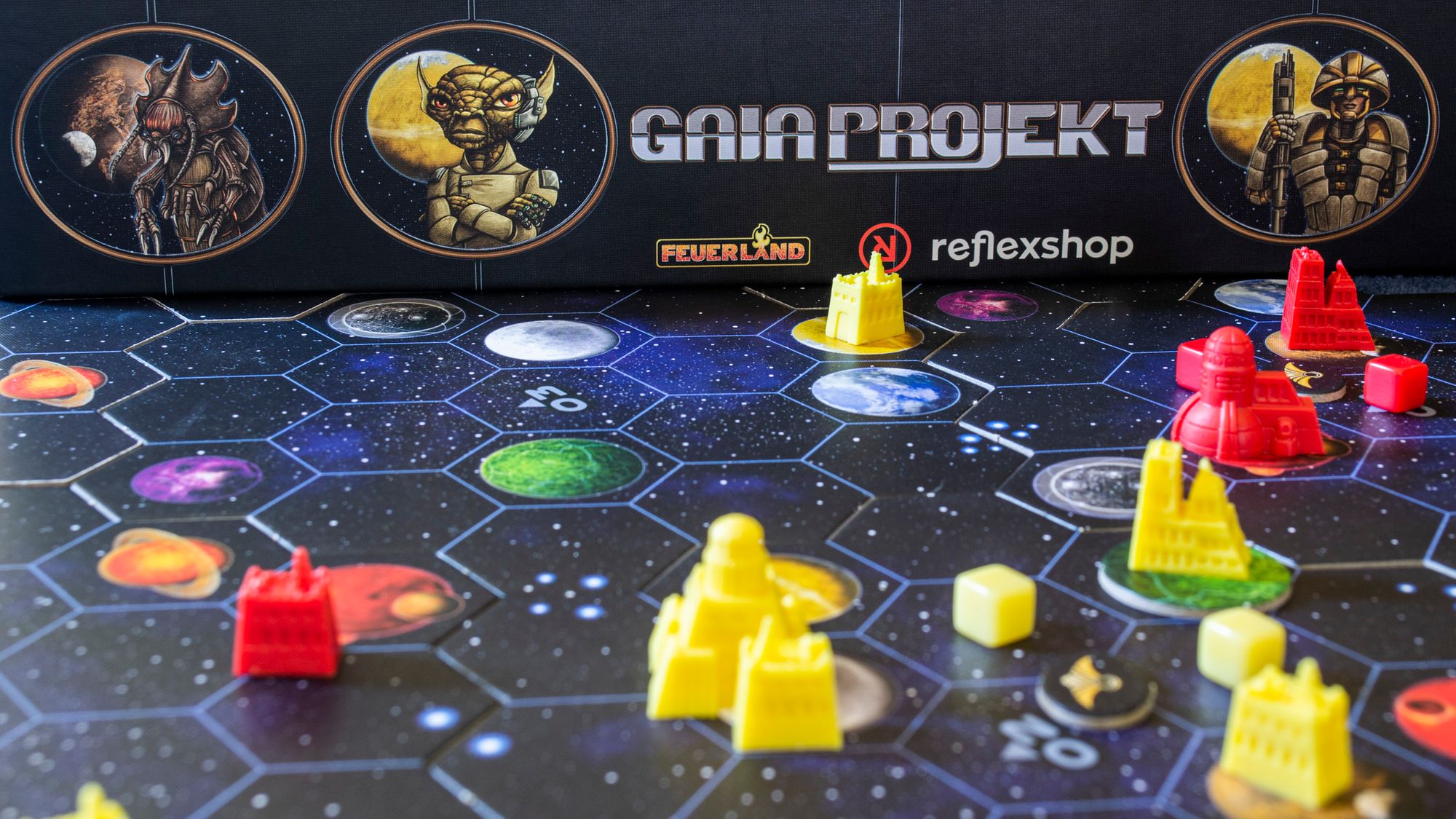 Taktikázás nyílt lapokkal – Gaia Projekt