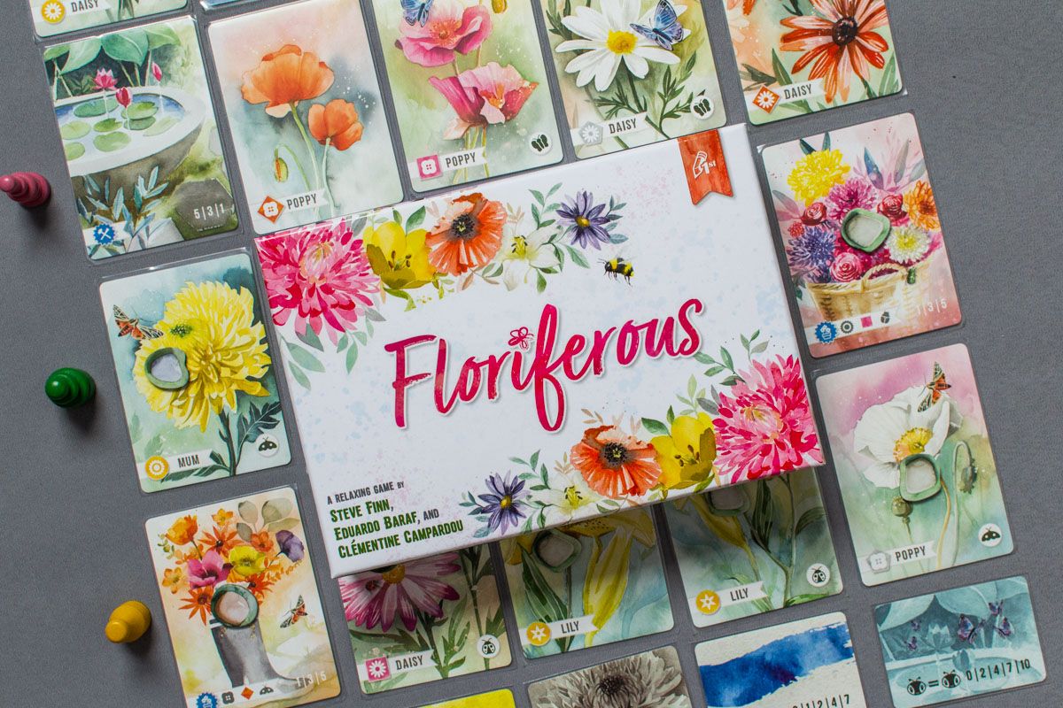 Floriferous családi társasjáték, kártyajáték