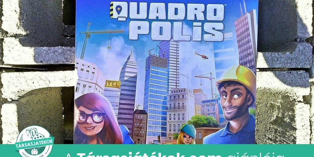 Urbanista Pista és a kockás papír – Quadropolis játékbemutató