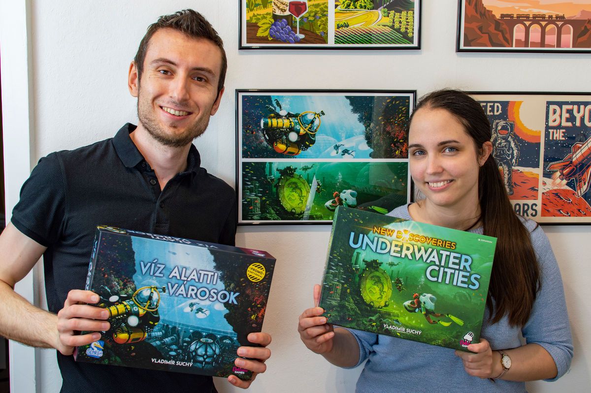 Víz alatti városok társasjáték és Underwater Cities: New Discoveries kiegészítő