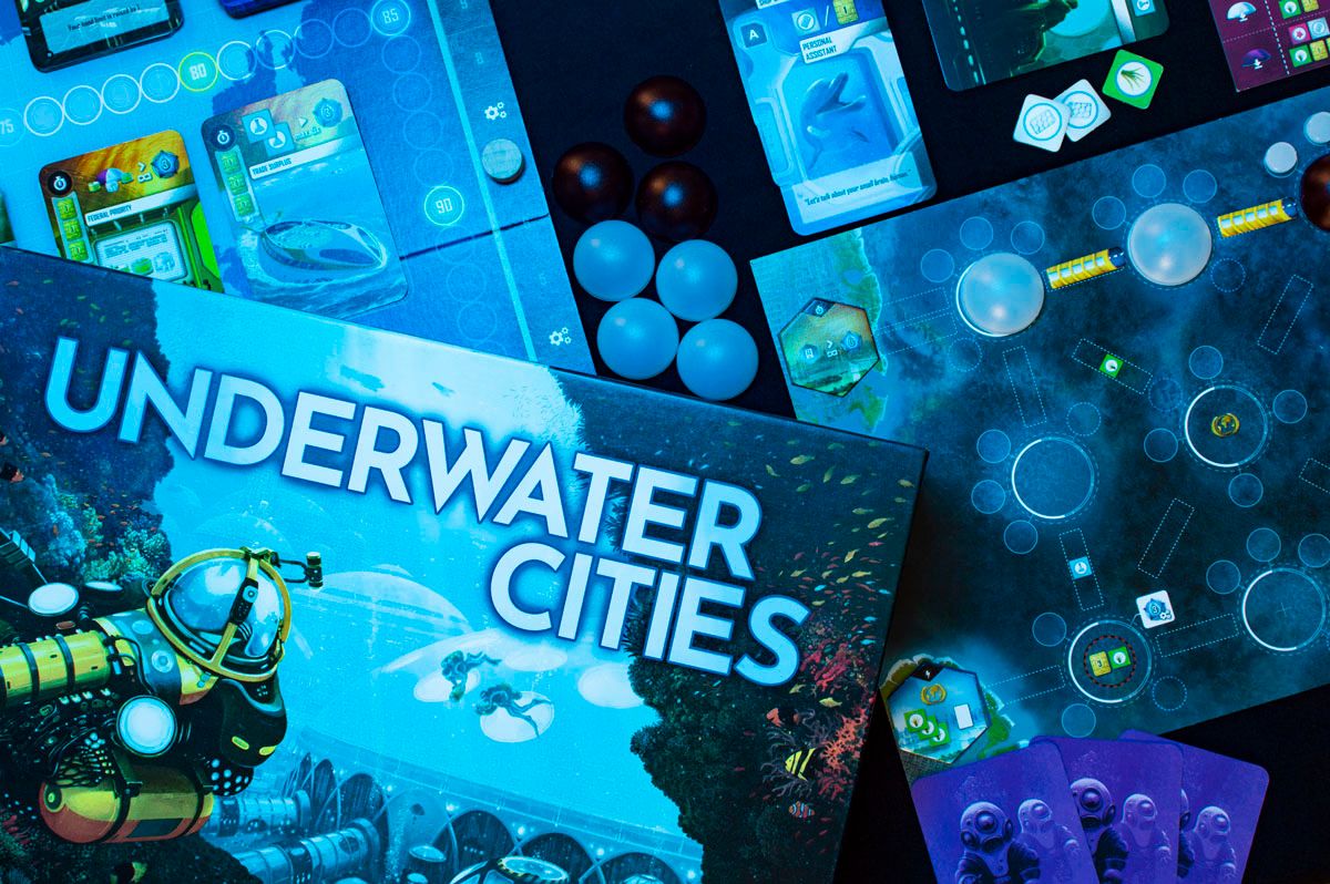 Víz alatti városok stratégiai társasjáték